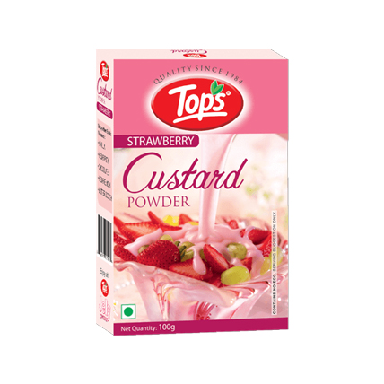 Tops Strawberry Custard Powder